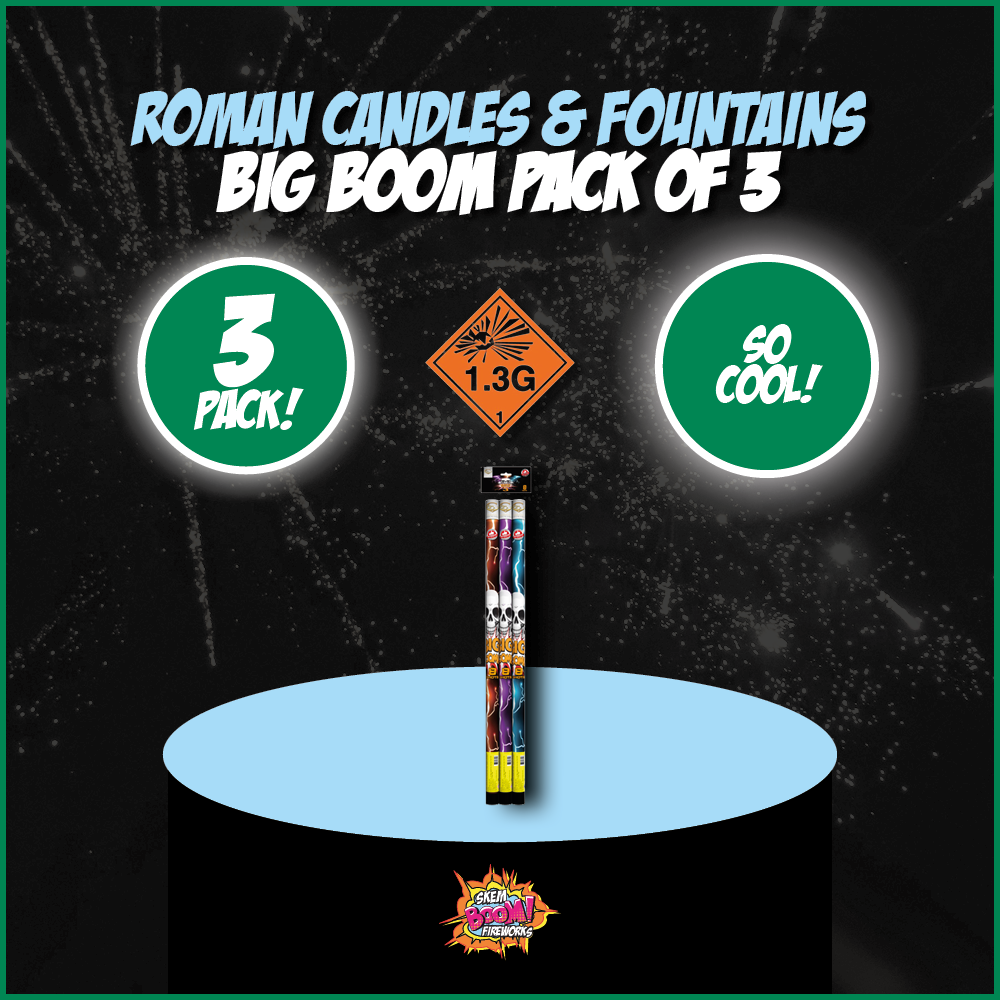 Big Boom Pack of 3