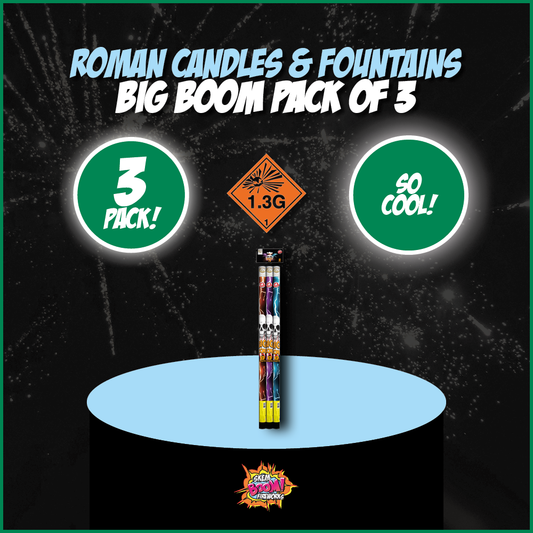 Big Boom Pack of 3